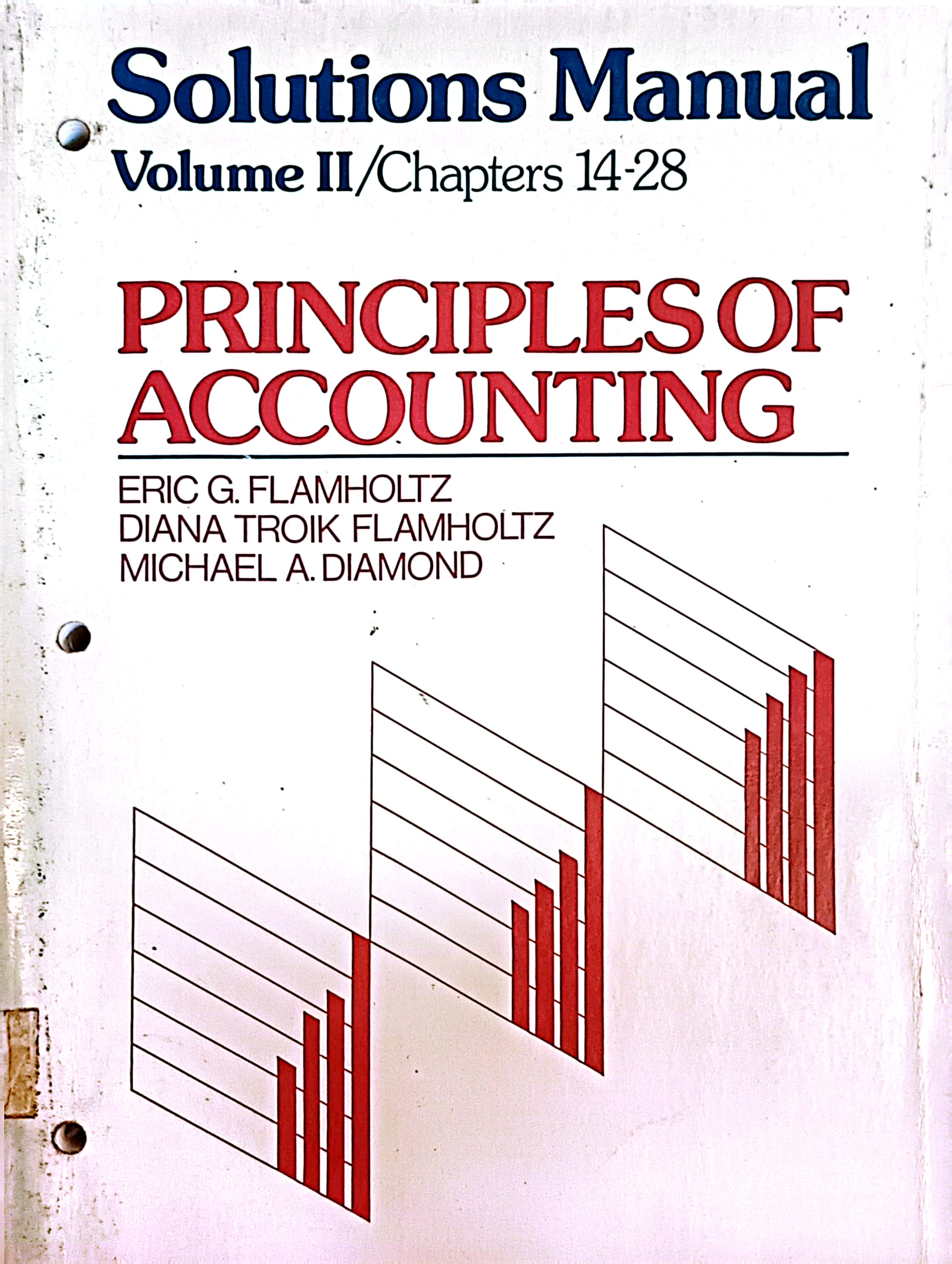 Solutions Manual Volume II/Chapters 14-28 Principles of Accounting